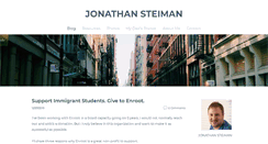 Desktop Screenshot of jonathansteiman.com